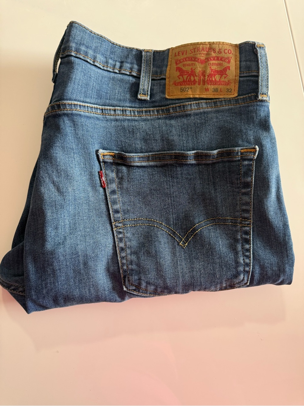 Levi's Men's Blue Slim Straight Jeans